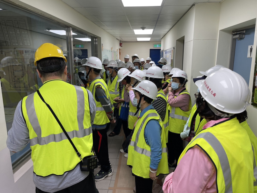 廠區導覽解說－中控室  