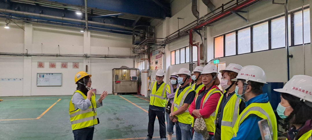 廠區導覽解說－垃圾傾卸平台