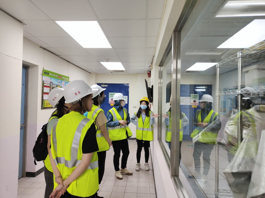 廠區導覽解說－中控室