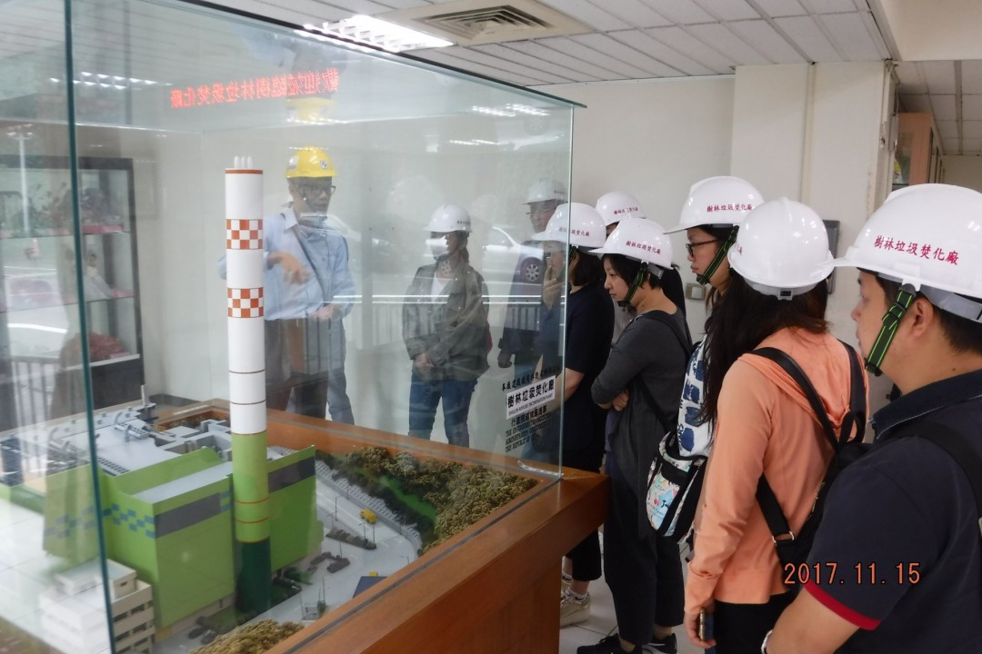 行政大樓1F廠區模型解說