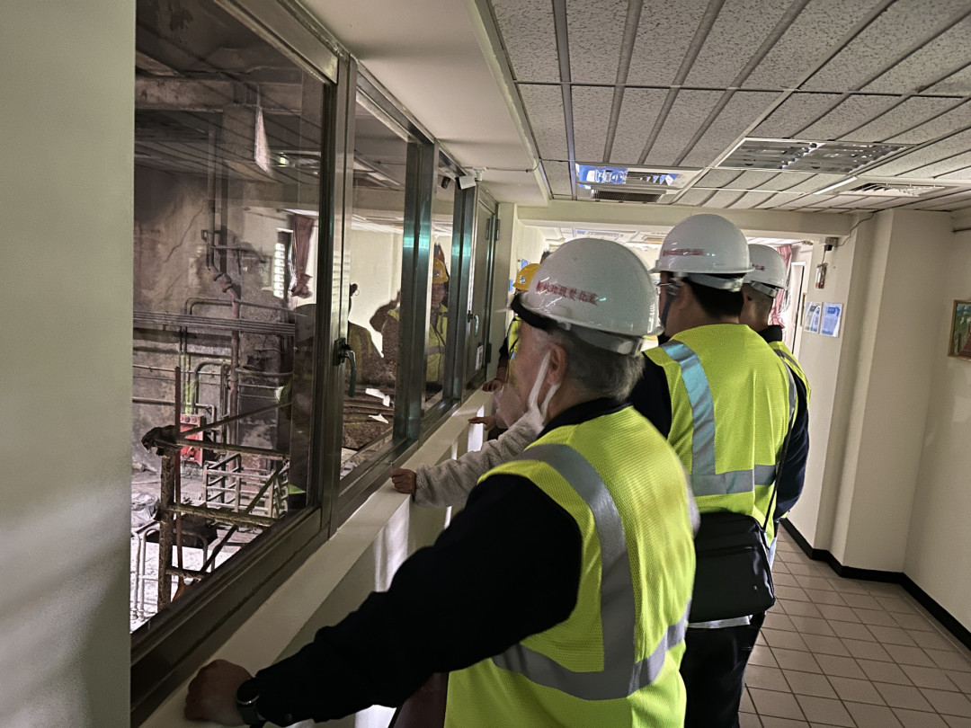 現場參觀-垃圾貯坑