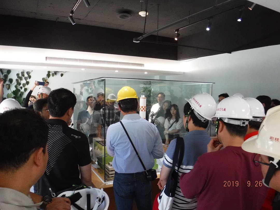 現場參觀-焚化廠模型介紹