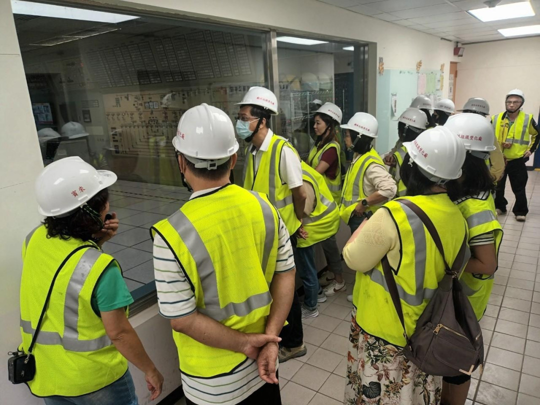 廠區導覽解說－中控室