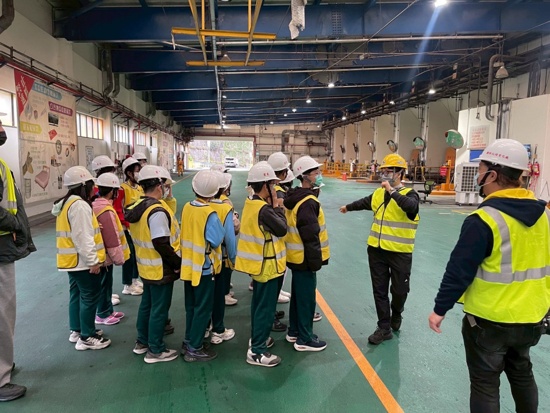 廠區導覽-垃圾傾卸平台