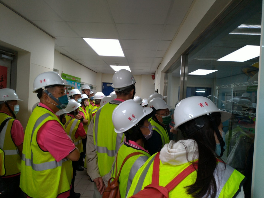 廠區導覽解說－中控室 